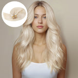 Pure Platinum Blonde (1000) I-Tip Hair Extensions 50g – 100% Remy Human Hair by GOO GOO Hair.
