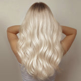 Pure Platinum Blonde (1000) I-Tip Hair Extensions 50g – 100% Remy Human Hair by GOO GOO Hair.