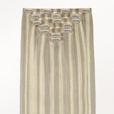 Ash Blonde Highlights (17A/60A) Invisi Edge Seamless Clip-Ins (140g-160g)