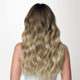 Bleach Blonde Balayage (3/8/613) Invisi Edge Seamless Clip-Ins (140g-160g)