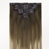 Bleach Blonde Balayage (3/8/613) Invisi Edge Seamless Clip-Ins (140g-160g)