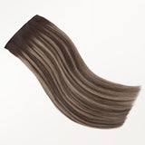 Honey Blonde Balayage (4/26/4) Invisi Edge Seamless Clip-Ins (140g-160g)