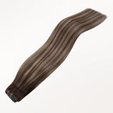 Honey Blonde Balayage (4/26/4) Invisi Edge Seamless Clip-Ins (140g-160g)