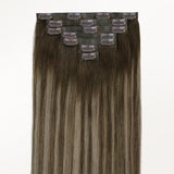 HELLBLONDE STRÄHNEN (16/22) Einnähbare Haarverlängerungen