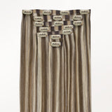 Golden Blonde Highlights (8B/60B) Invisi Edge Seamless Clip-Ins (140g-160g)