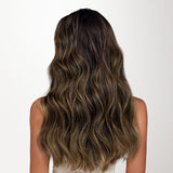Dark Brown Balayage (2/6/2) Invisi Edge Seamless Clip-Ins (140g-160g)