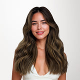 Dark Brown Balayage (2/6/2) Invisi Edge Seamless Clip-Ins (140g-160g)