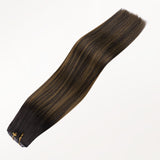 Dark Brown Balayage (2/6/2) Invisi Edge Seamless Clip-Ins (140g-160g)
