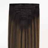 Dark Brown Balayage (2/6/2) Invisi Edge Seamless Clip-Ins (140g-160g)