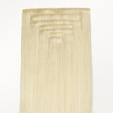 Platinum Blonde (60A) Invisi Edge Seamless Clip-Ins (140g-160g)