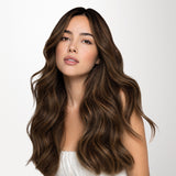  Dirty Blonde Highlights (18D/22F) Invisi Edge Seamless Clip-Ins (140g-160g)-100% Remy Human Hair.