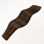  Dirty Blonde Highlights (18D/22F) Invisi Edge Seamless Clip-Ins (140g-160g)-100% Remy Human Hair.