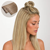 Dirty Blonde Highlights (18D/22F) Invisi Edge Seamless Clip-Ins (130g-170g)