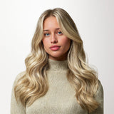 HELLBLONDE STRÄHNEN (16/22) Einnähbare Haarverlängerungen