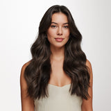 DUNKELBRAUN (2) Einnähbare Haarverlängerungen