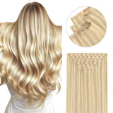 MECHAS RUBIAS CLARAS (16/22) Extensiones de cabello cosidas