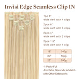 MECHAS RUBIAS CLARAS (16/22) Extensiones de cabello cosidas