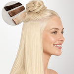  Bleach Blonde (613) Invisi Edge Tape-Ins 50g [clearance]-100% Remy Human Hair extensions and accessories.