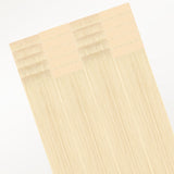  Platinum Blonde Balayage (17/22/60) Invisi Edge Tape-Ins 50g-100% Remy Human Hair.