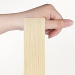 Platinum Blonde Balayage (17/22/60) Invisi Edge Tape-Ins 50g-100% Remy Human Hair.