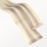 Platinum Blonde Balayage (17/22/60) Invisi Edge Tape-Ins 50g