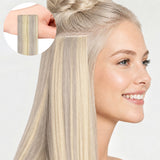 Platinum Blonde Balayage (17/22/60) Invisi Edge Tape-Ins 50g