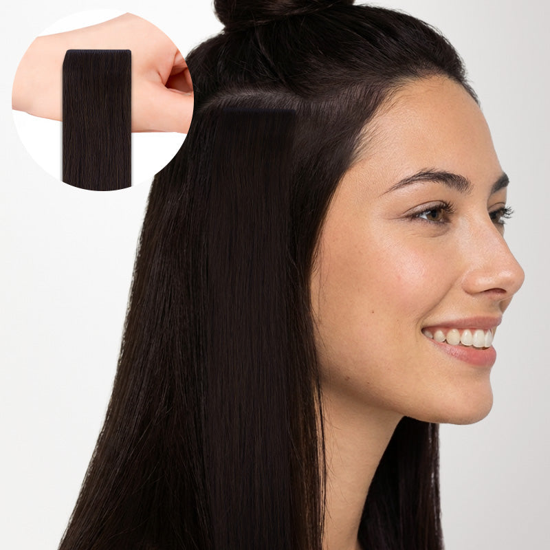 Dark Brown (2) Invisi Edge Tape-Ins 50g