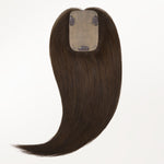  Platinum Blonde (60A) Human Hair Topper-100% Remy Human Hair.