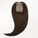  Platinum Blonde (60A) Human Hair Topper-100% Remy Human Hair.