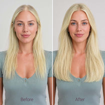  Jet Black (1) Human Hair Topper-100% Remy Human Hair.