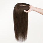  Platinum Blonde (60A) Human Hair Topper-100% Remy Human Hair.