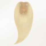  Jet Black (1) Human Hair Topper-100% Remy Human Hair.