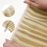 Light Blonde Highlights (16/22A) Butterfly Weft Hair Extensions (100g-150g)