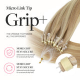 Jet Black (1) Micro Link Tip Hair Extensions-100% Remy Human Hair Extensions.