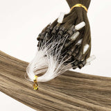 Extensiones de cabello con punta en I (1) de color NEGRO AZABACHE