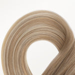  Natural Blonde Balayage (18ET90A) Micro Link Tip Hair Extensions-100% Remy Human Hair.