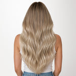  Natural Blonde Balayage (18ET90A) Micro Link Tip Hair Extensions-100% Remy Human Hair.