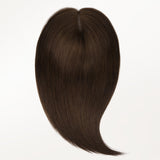 Chocolate Brown (4A) Human Hair Topper