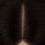  Chocolate Brown (4A) Topper-100% Remy Human Hair.