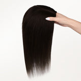Dark Brown (2) Human Hair Topper