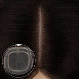 Dark Brown (2) Human Hair Topper
