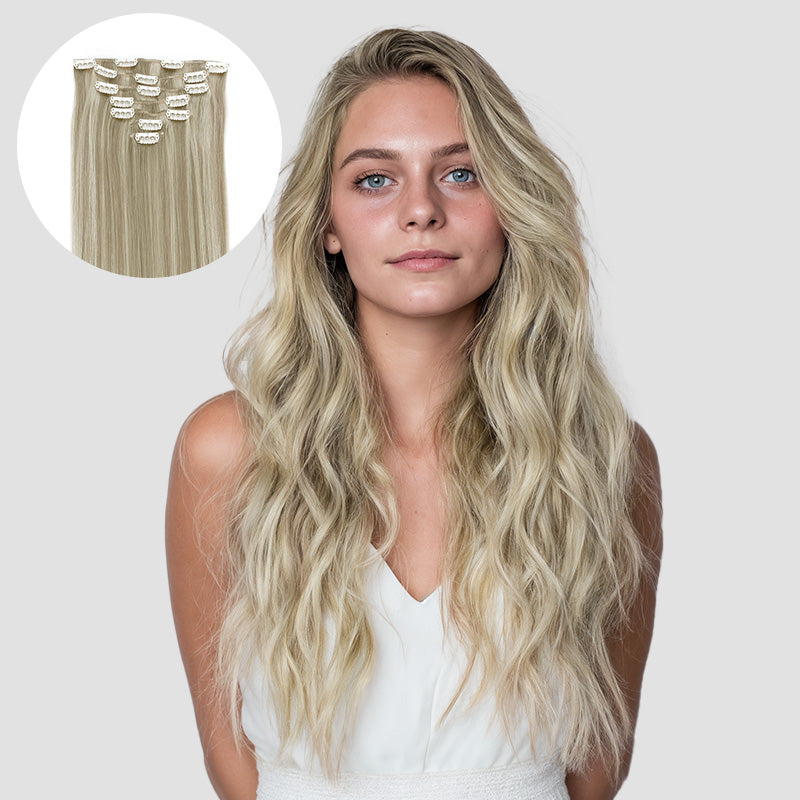 goo_goo_hair_extensions_normal_clip_ins_color_Ash_Blonde_Highlights_17A60A