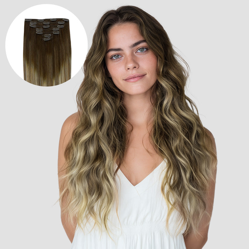goo_goo_hair_extensions_normal_clip_ins_color_Bleach_Blonde_Balayage_38613