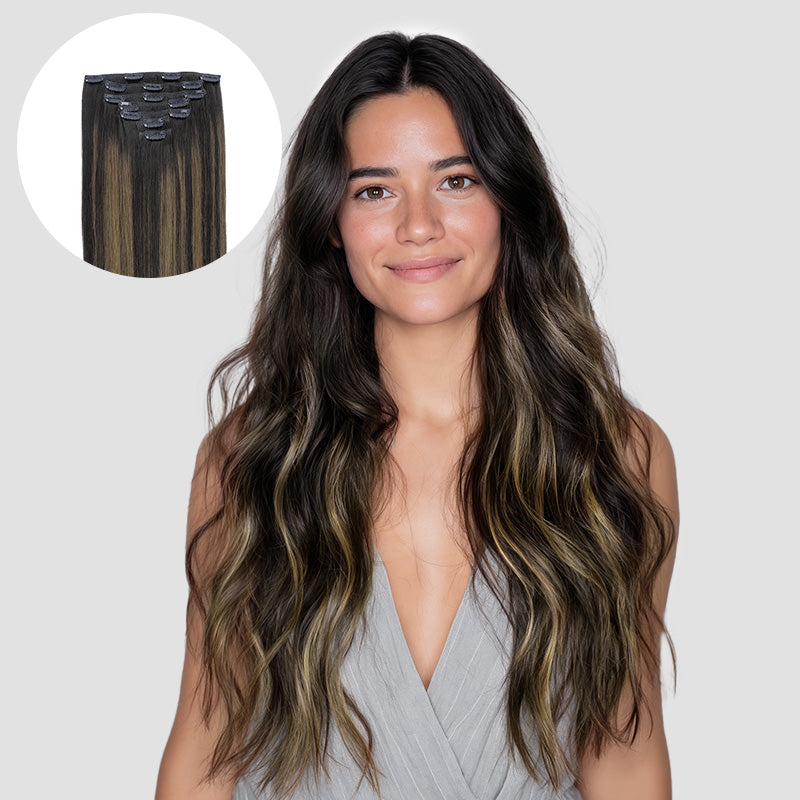 goo_goo_hair_extensions_normal_clip_ins_color_Dark_Brown_Balayage_262