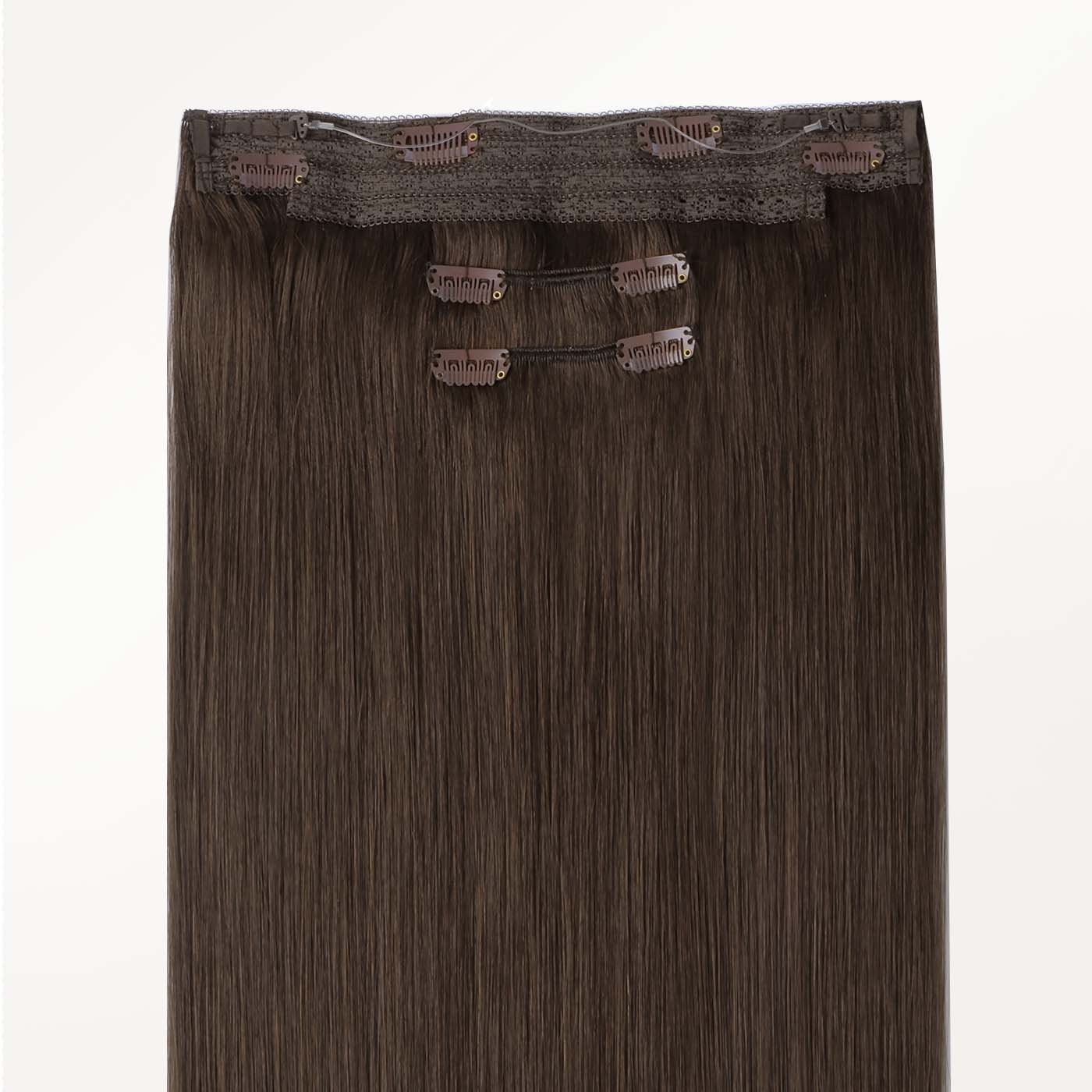 Buy Chocolate Brown 4A Pro & Wire Hair Extensions - 100% Remy