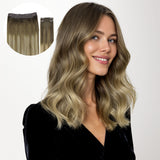 BLEACH BLONDE BALAYAGE (3/8/613) PRO &amp; DRAHT HAARVERLÄNGERUNG