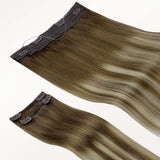 BLEACH BLONDE BALAYAGE (3/8/613) PRO &amp; DRAHT HAARVERLÄNGERUNG