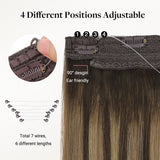 HONIGBLONDE BALAYAGE (4/26/4) PRO &amp; DRAHTHAARVERLÄNGERUNG