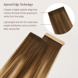 DUNKELBRAUN BALAYAGE (2/6/2) TAPE IN