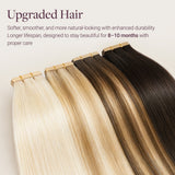 DUNKELBRAUN BALAYAGE (2/6/2) TAPE IN